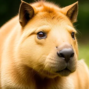 Fierce Mane: Majestic Lioness - Wildlife Safari Portrait