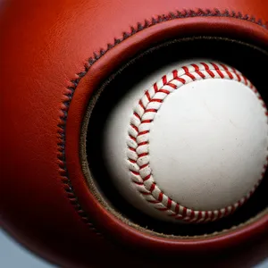 Leather Baseball Glove - Game-Ready Sports Equipment