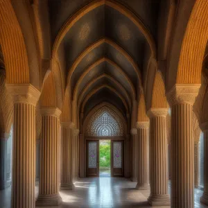 Stone Cathedral Vault - Architectural Masterpiece of Religious History