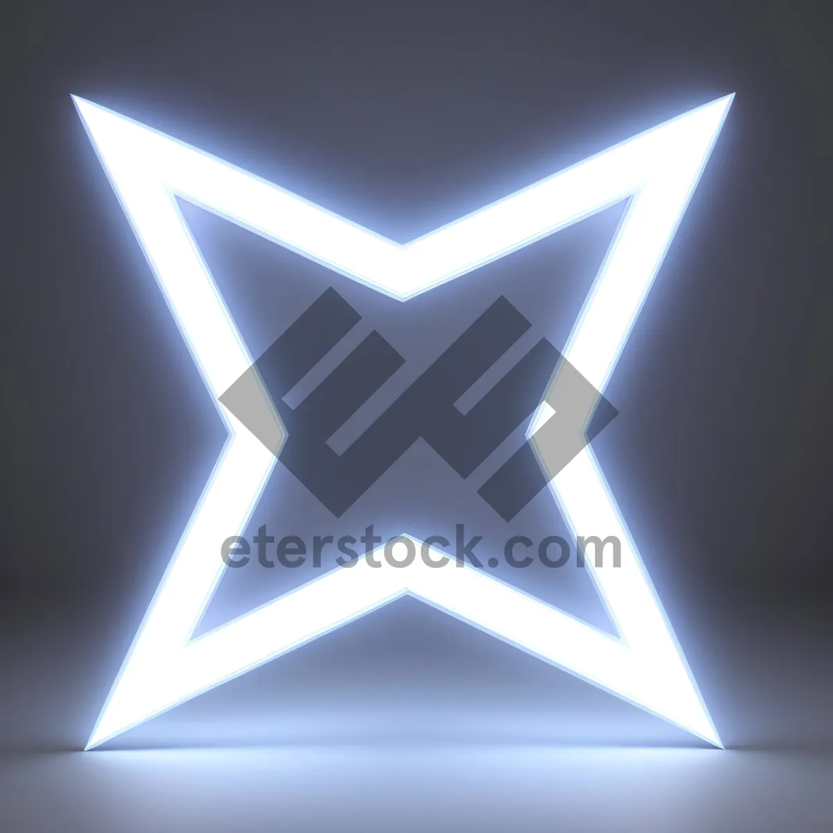 Picture of Shiny Gem Button: Modern 3D Web Graphic