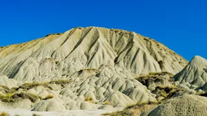 Scenic Mountain Valley in National Park