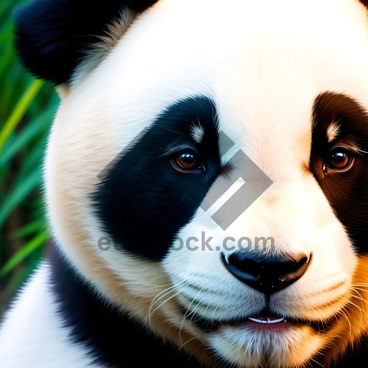 Picture of Adorable Border Collie with Piercing Black Eyes