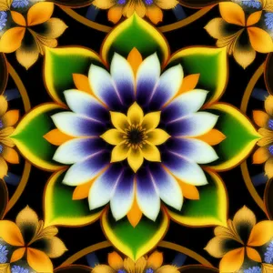 Vibrant Lotus Bloom: Summer Floral Design