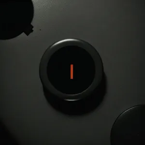 Black Button Control - Electronic Peripheral Device