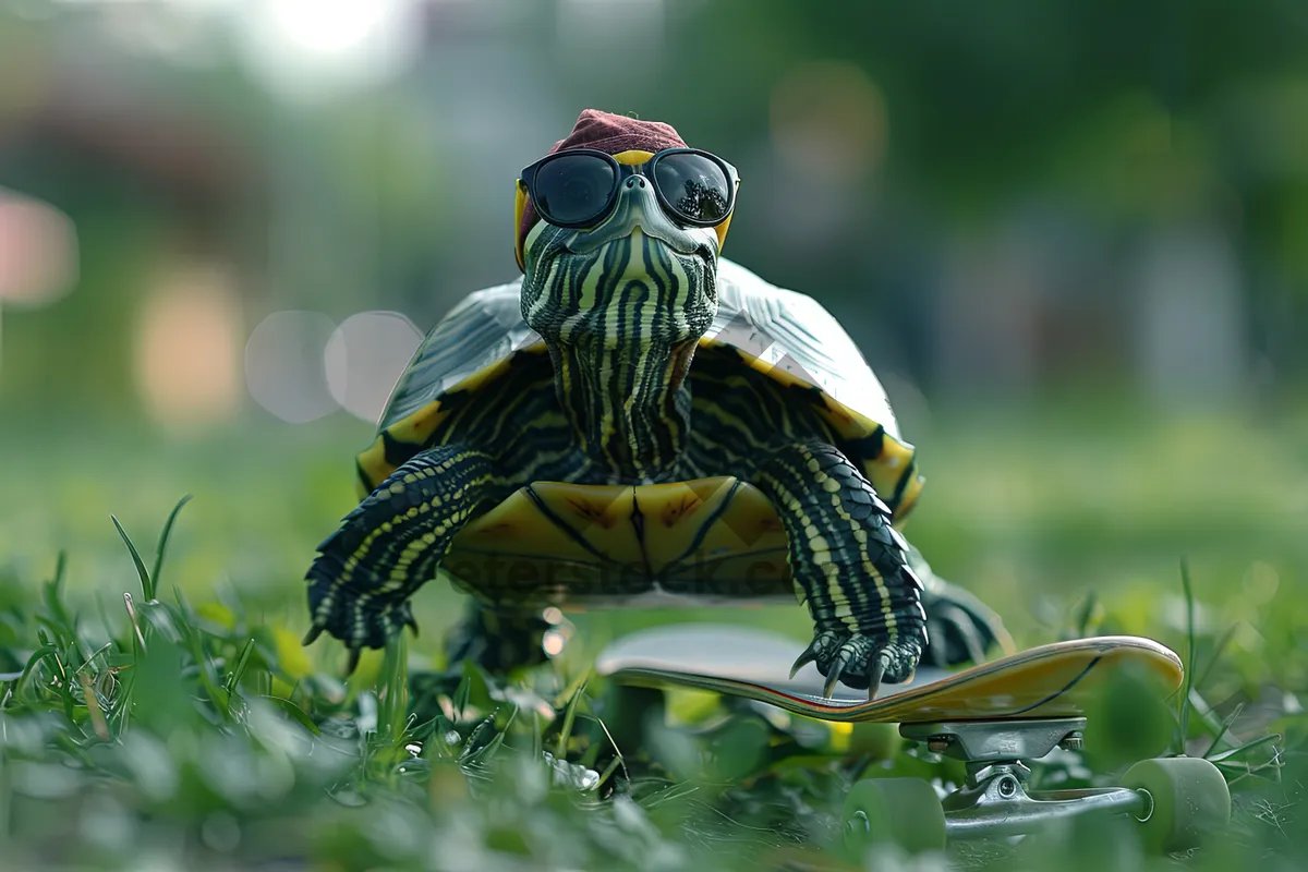 Picture of Close-up of turtle in natural habitat