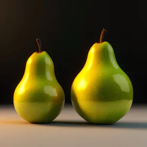 Ripe and Juicy Yellow Pear Image