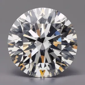 Shimmering Brilliance: Gemstone Diamond in Crystal Clear Shine