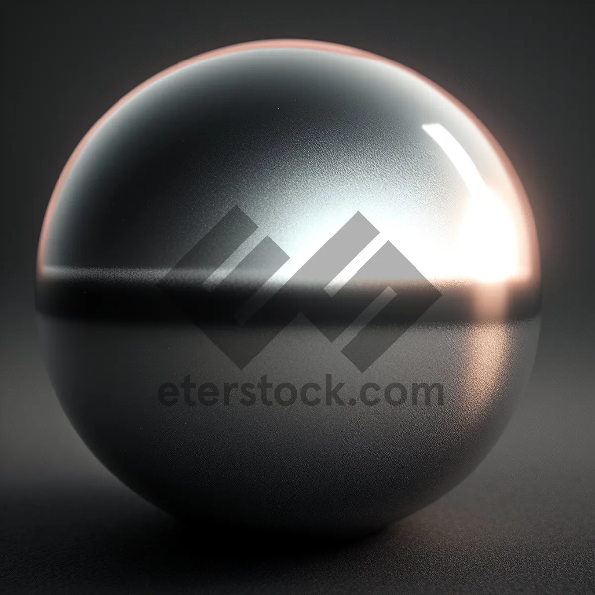 Picture of Shiny Glass Sphere Bangle Egg Ball Icon