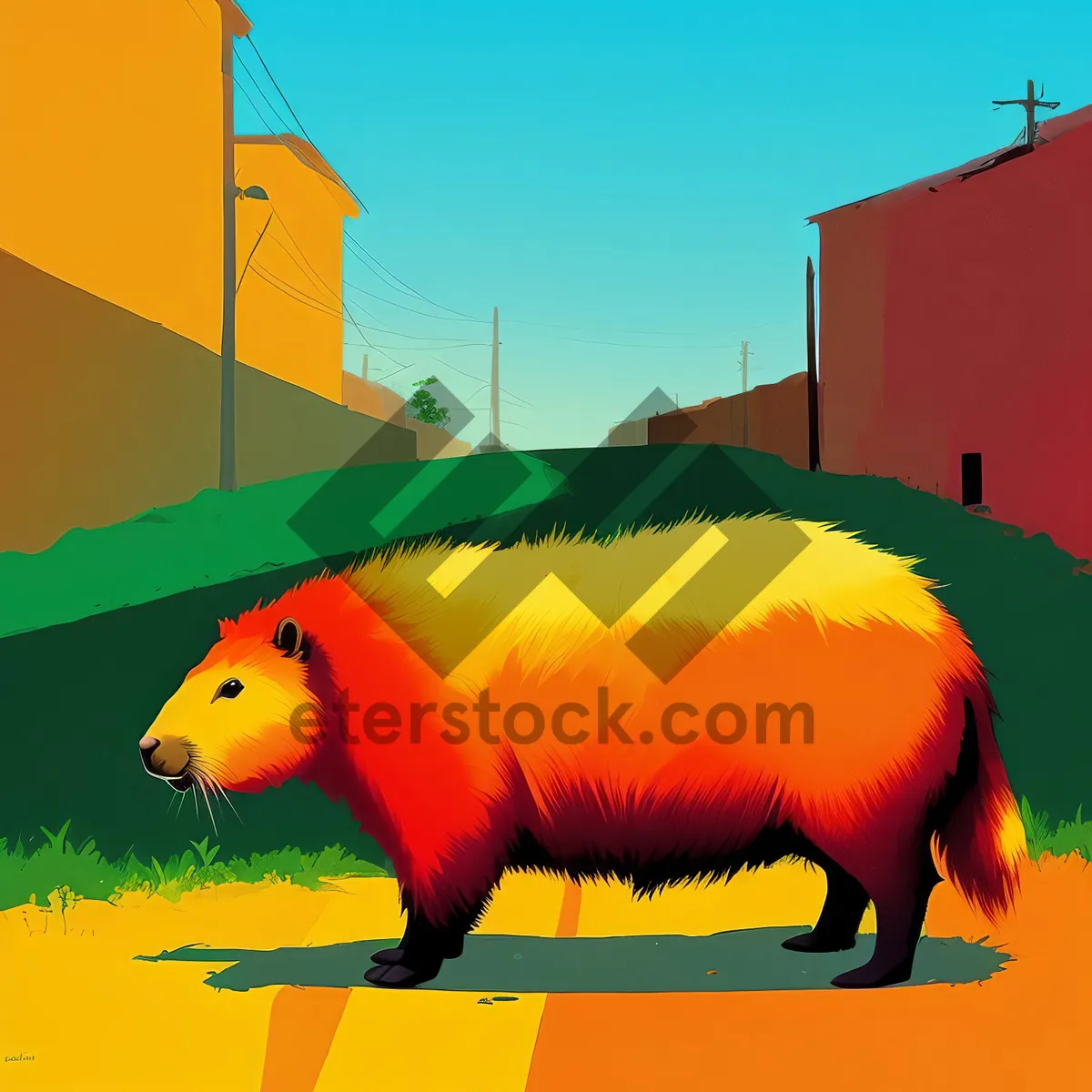 Picture of Saving Fish with Golden Piggy Bank