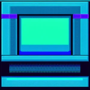 Digital Oscilloscope Display - Electronic Equipment Frame Design