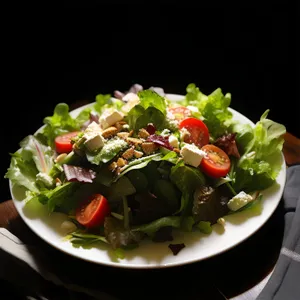 Delicious Gourmet Salad with Fresh Ingredients