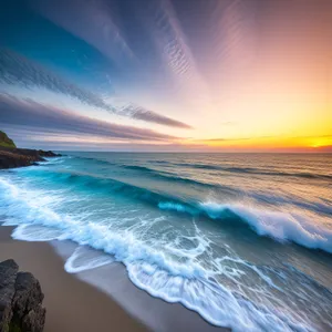 Serenity by the Sea: A Paradise of Waves and Sunsets