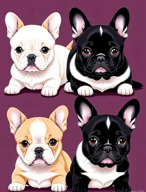 Purebred Bulldog Puppy - Adorable Canine Companion