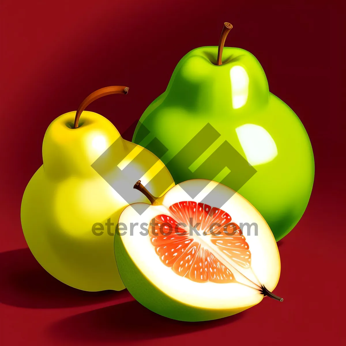 Picture of Dewdrop Leaf Graphic Design Symbol