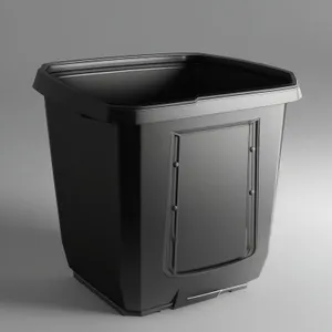 Ashcan Bin - Container for Shredder Device