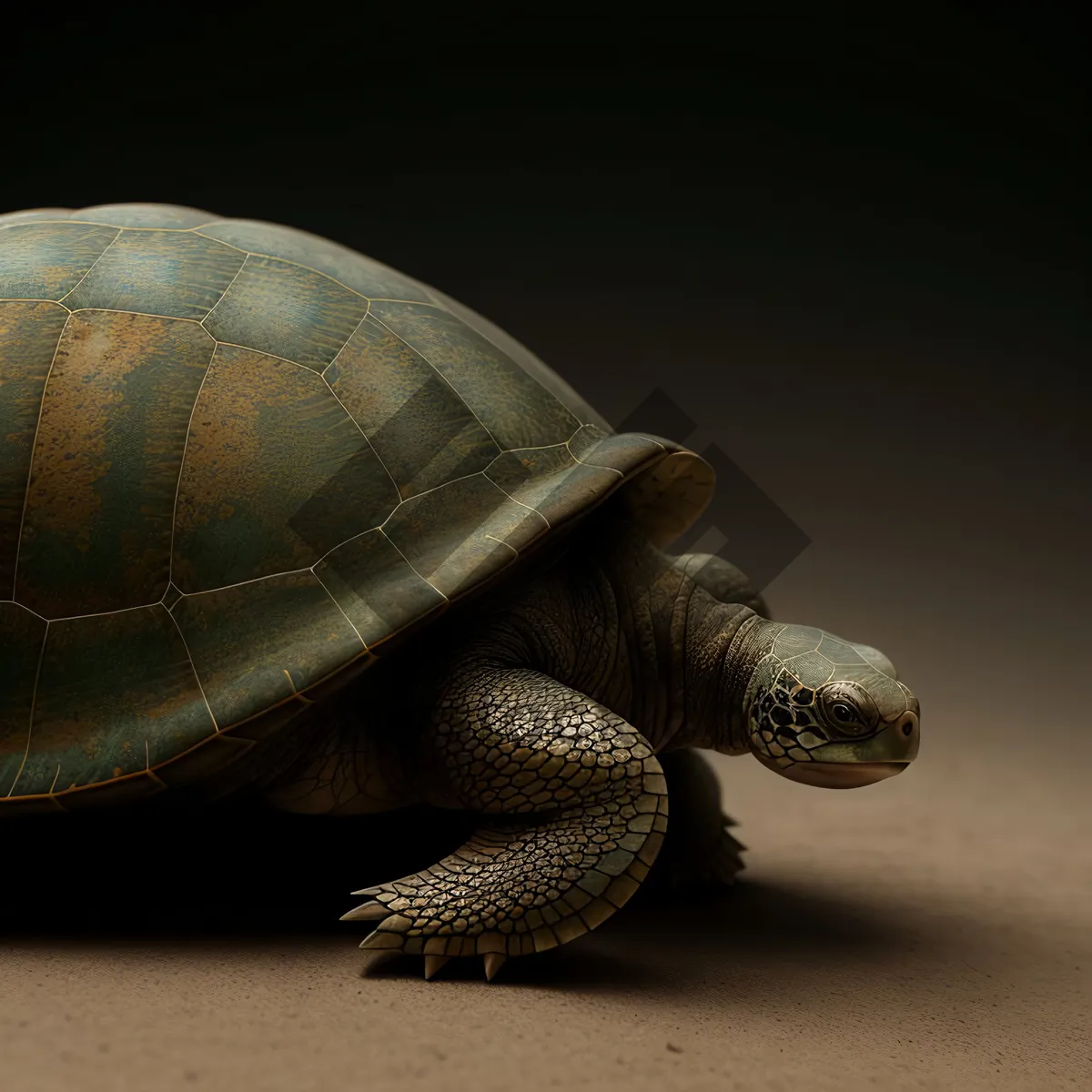Picture of Mud Turtle: Slow-moving Shell-Covered Amphibian in the Wild