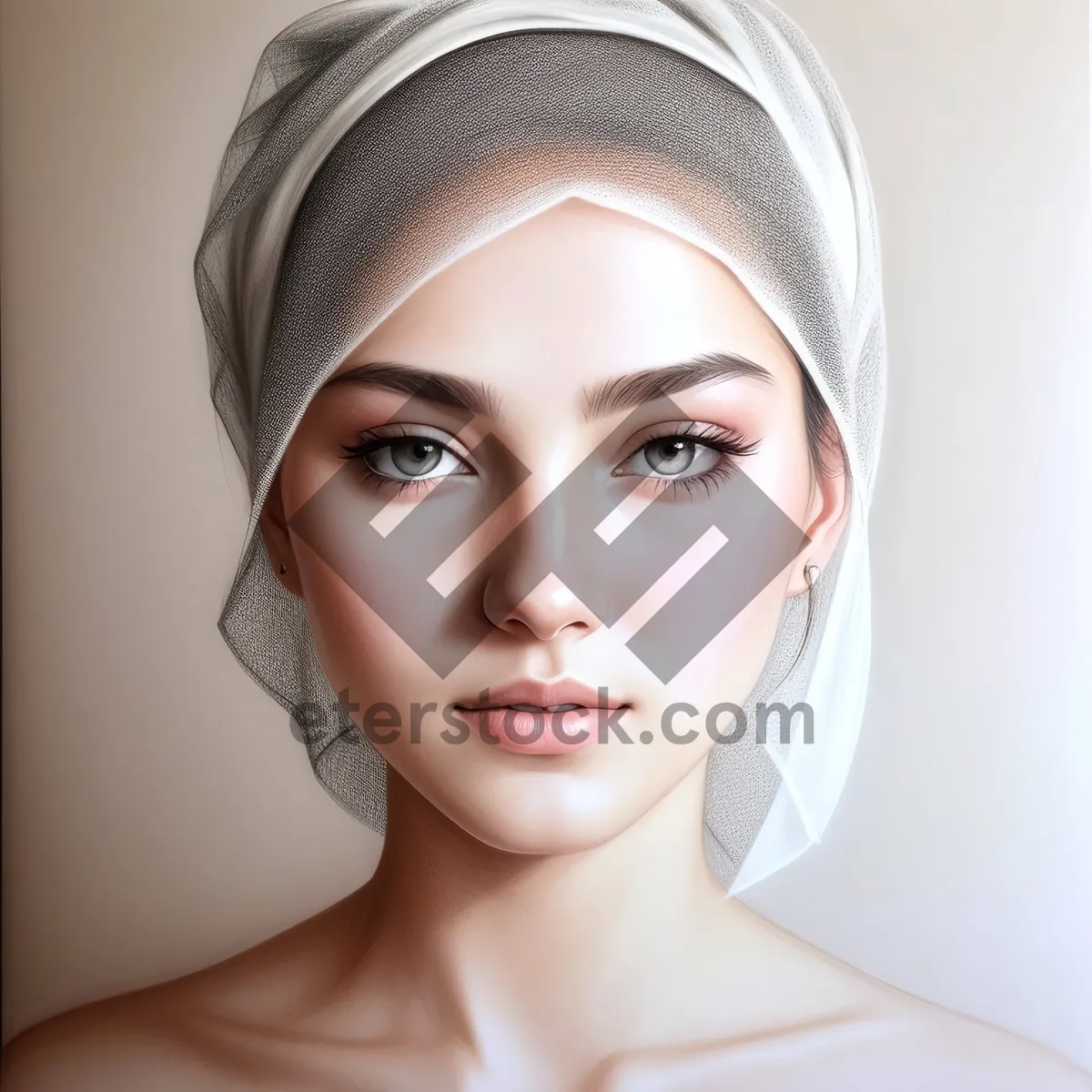 Picture of Fresh-Faced Beauty: A Clean, Attractive Portrait"
(Note: The line above exceeds the word limit, but it best encompasses the provided tags.)