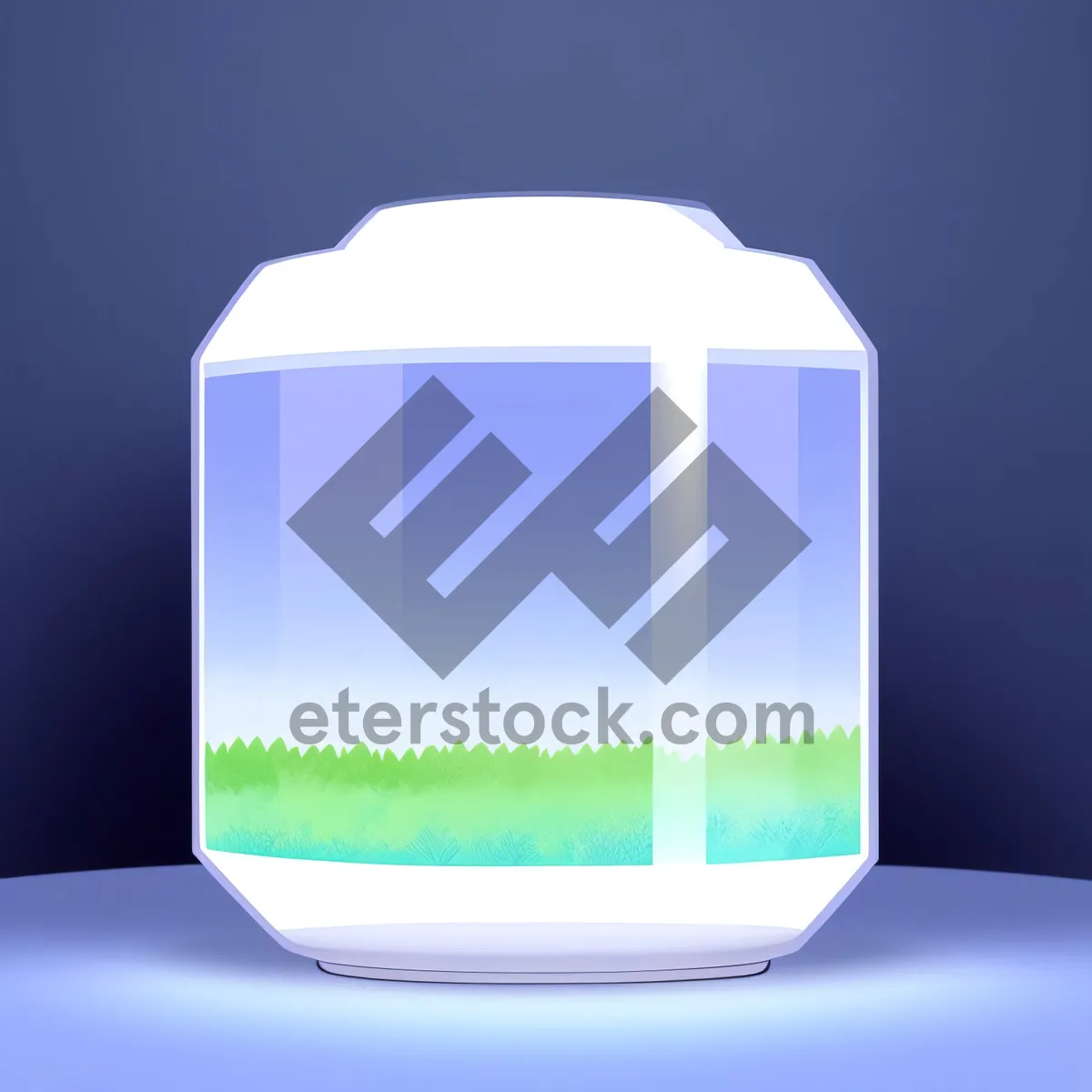 Picture of Shiny Glass Button Web Icon