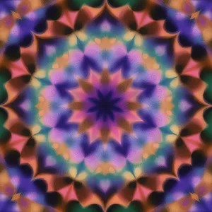 Vibrant Abstract Kaleidoscope Wallpaper