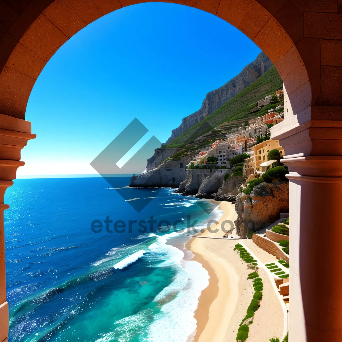 Picture of Tropical getaway: Sun-kissed beach paradise