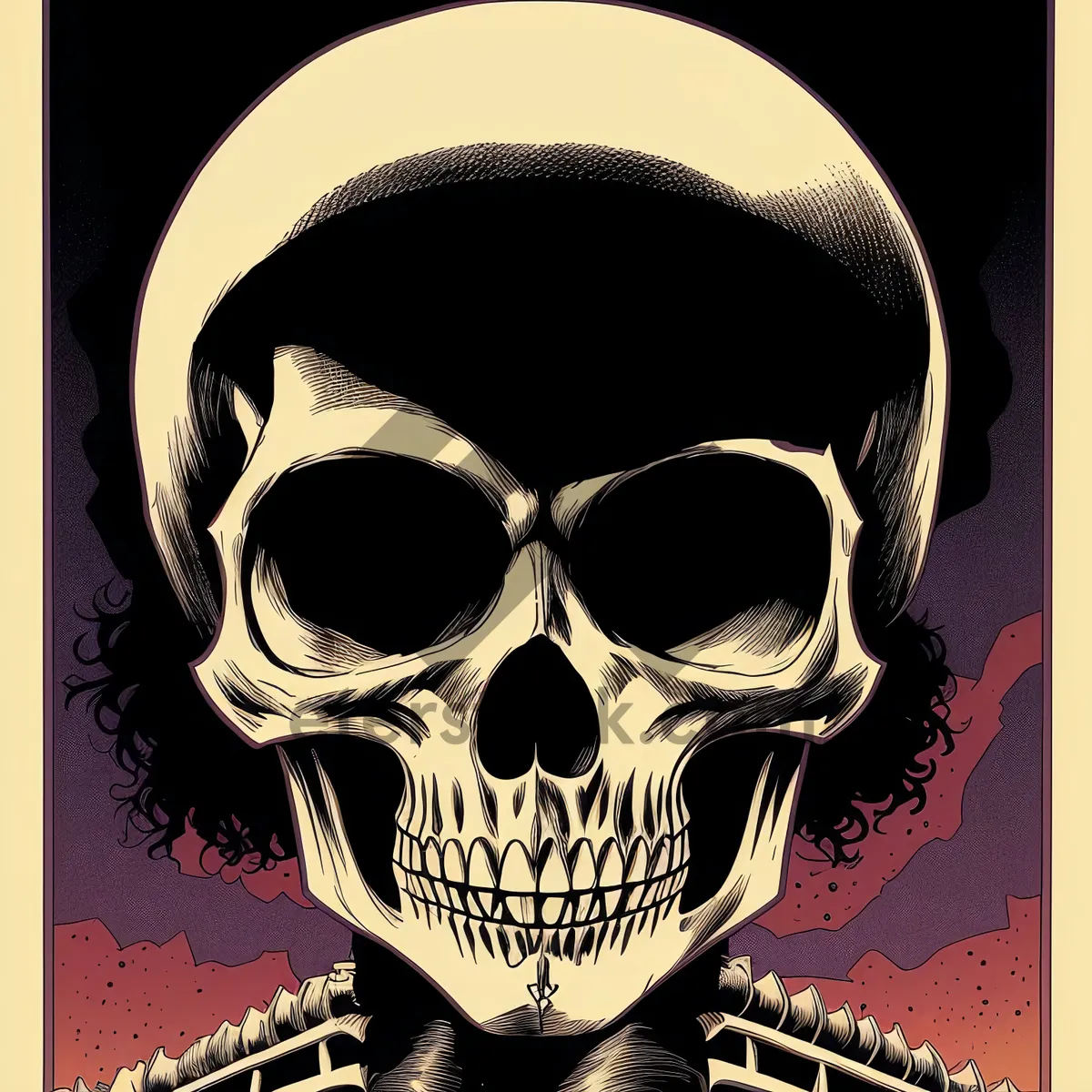 Picture of Scary Pirate Skull