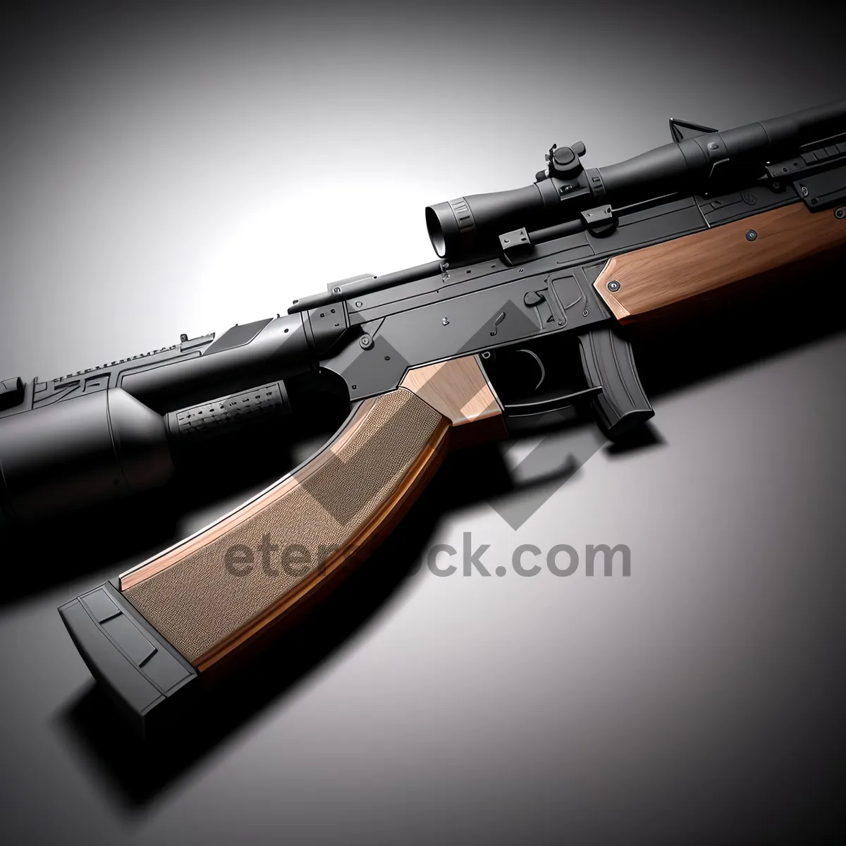 Picture of Desert Warfare: Powerful Assault Rifle for Military Combat