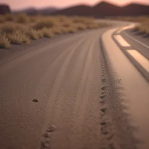 Golden Sand Dunes in Morocco's Desert