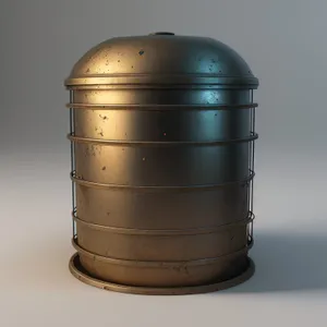 Metal Bucket Container for Storage