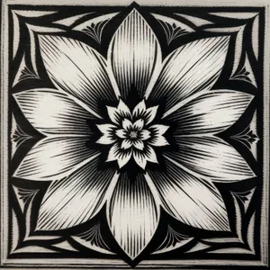 Retro Floral Pattern Wallpaper - Artistic and Decorative Design