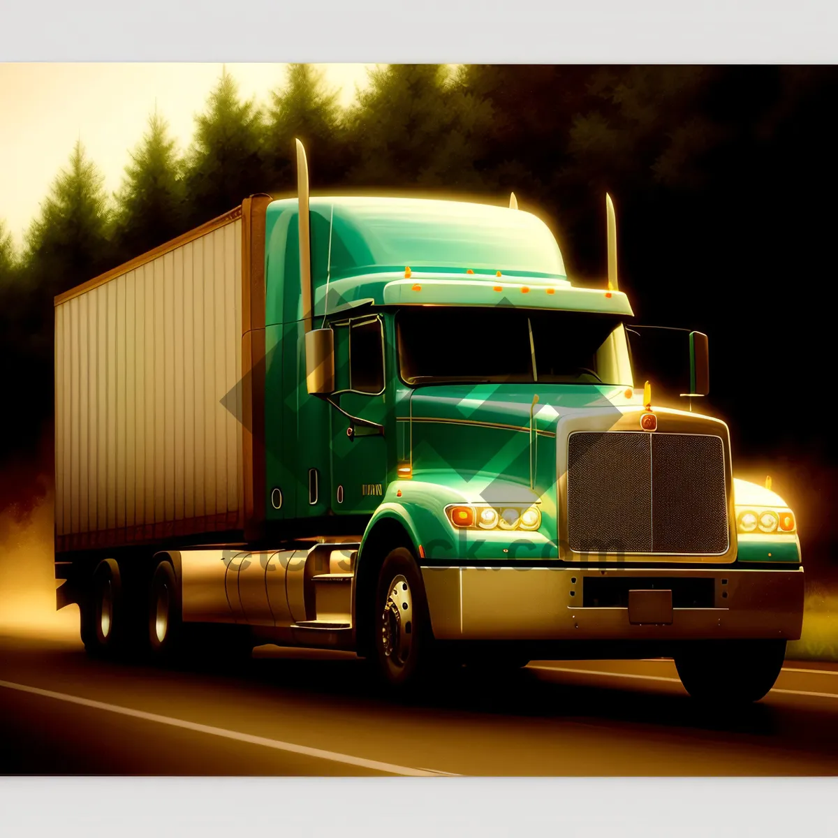 Picture of Highway Hauler: Fast and Reliable Freight Transportation