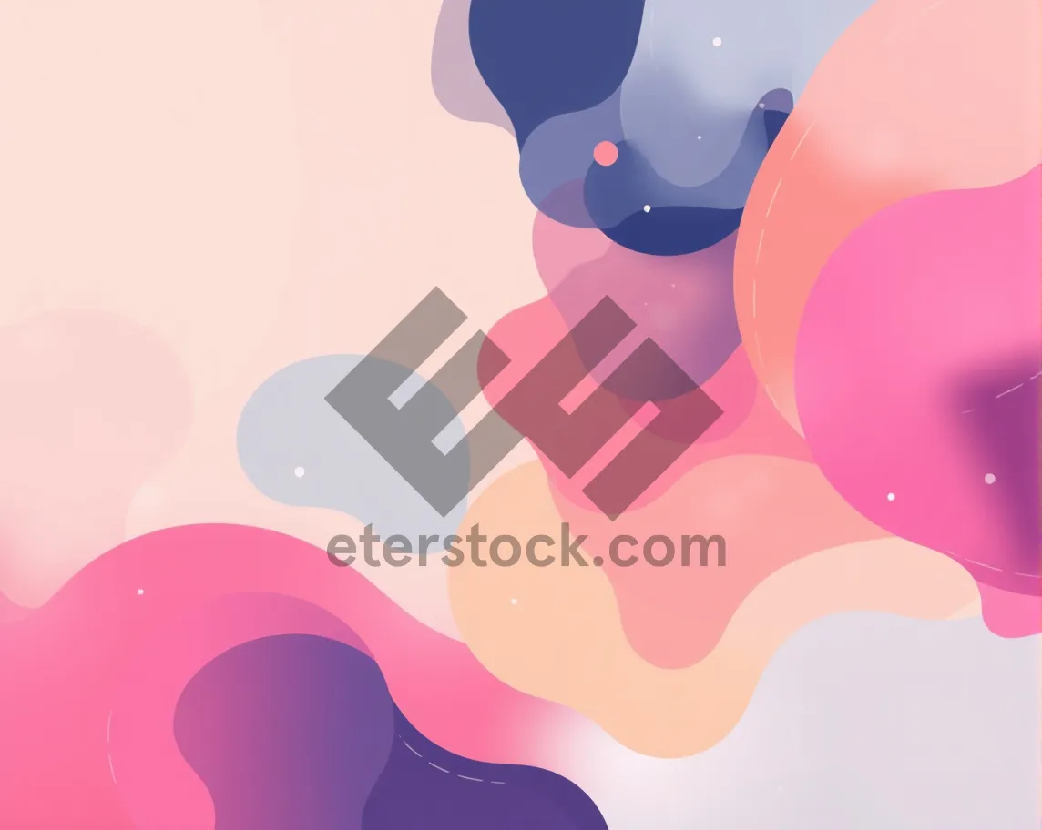 Picture of Colorful Celebration Blowing Art Design Wallpaper