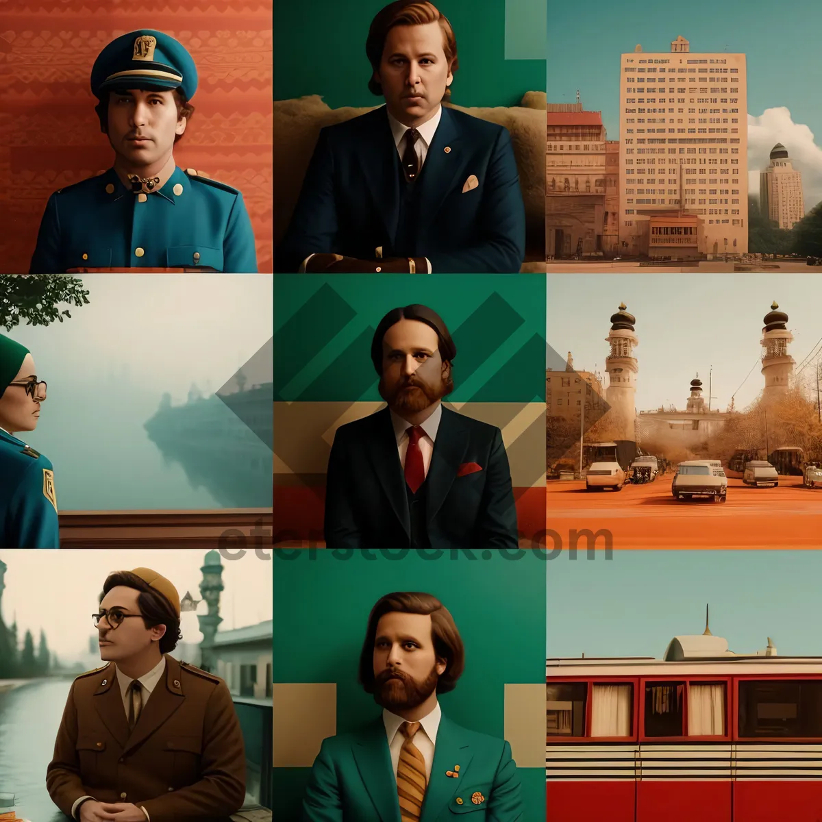 Picture of Happy business team meeting in the office with laptops