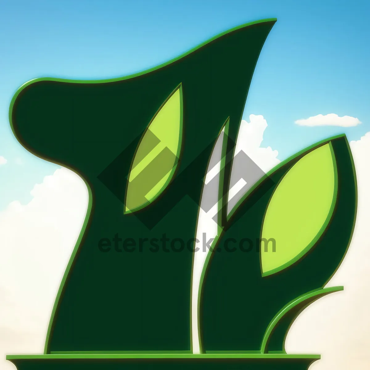 Picture of Leafy Art Graphic Design Icon
