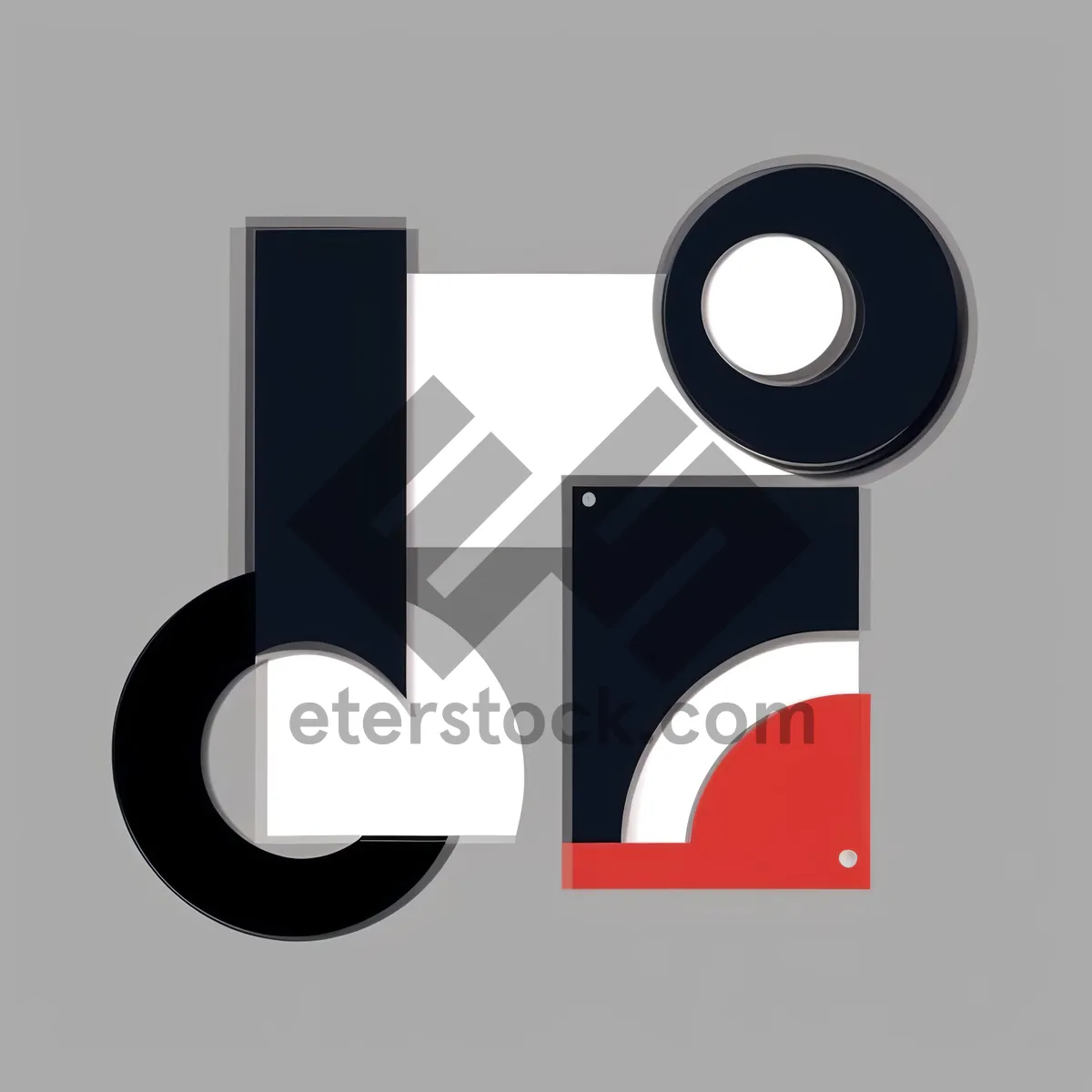 Picture of 3D Finance Symbol Icon with Photographer Sign