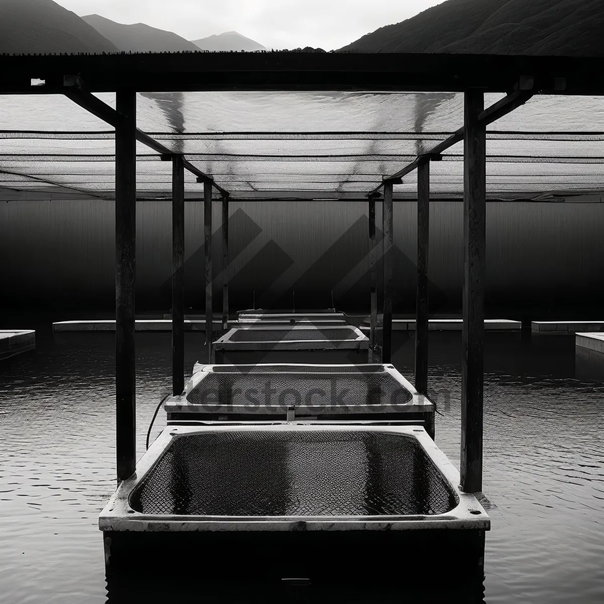 Picture of Serene Waterside Escape: Boathouse on the Shoreline