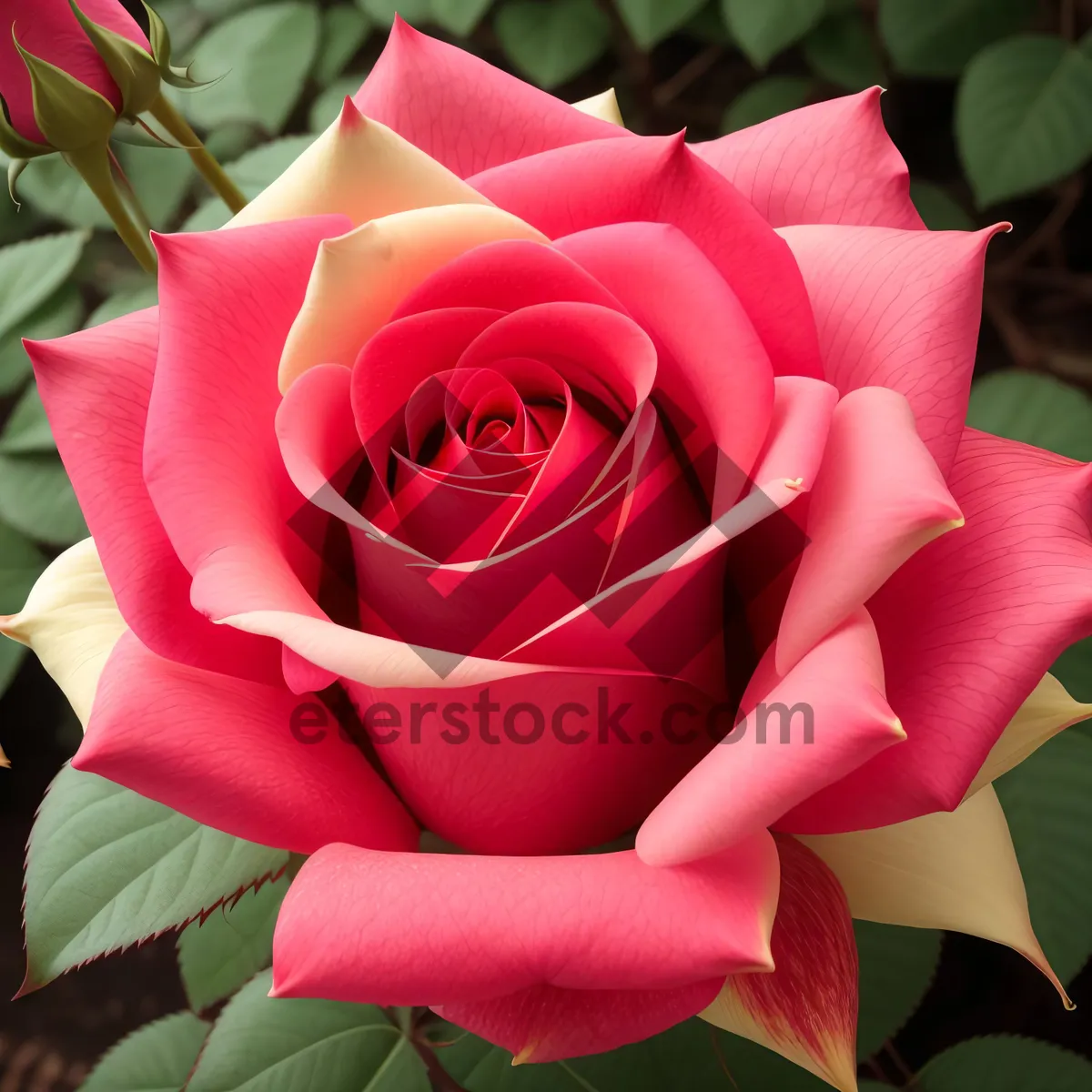 Picture of Romantic Spring Floral Bouquet with Pink Roses