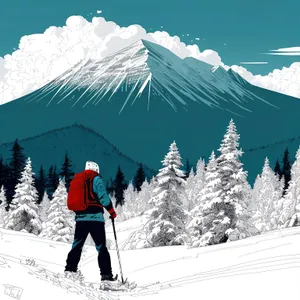 Winter Wonderland: Skiing in Frosty Mountains