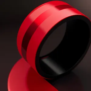Shiny Round Glass Button Icon