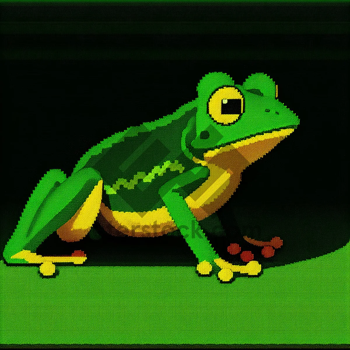 Picture of Vibrant-eyed Frog in Fauna