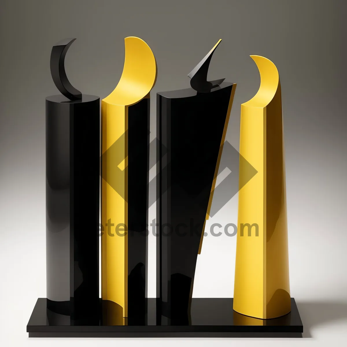 Picture of Abstract 3D Symbol Sign Art Design Illustration