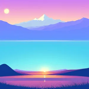Vibrant Sunsets Above Cloud-Filled Landscapes