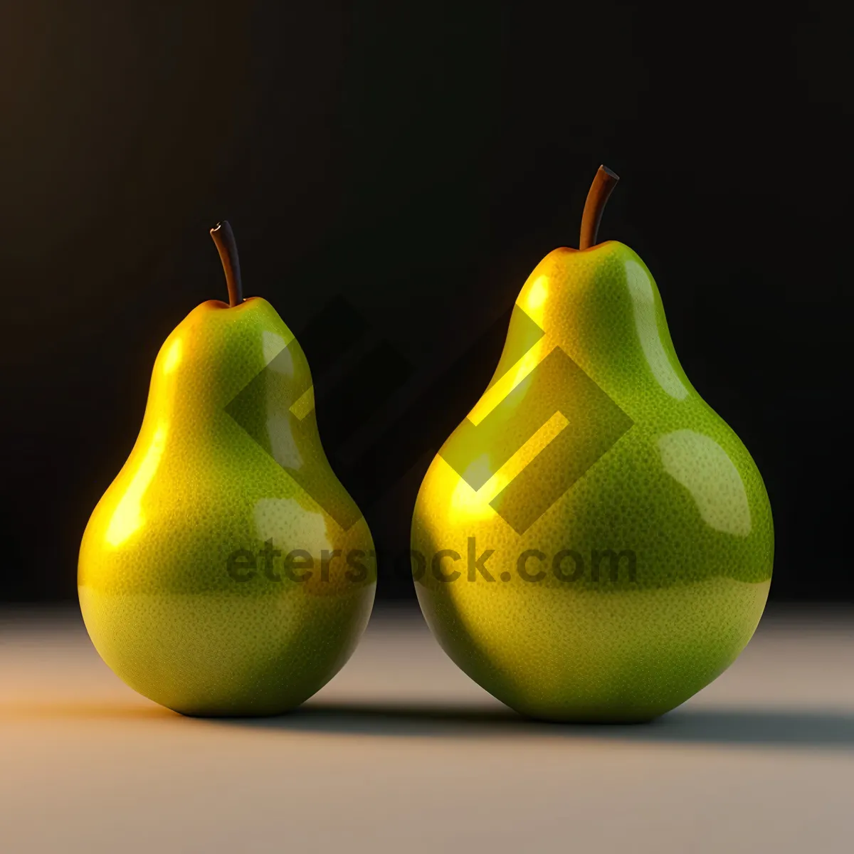 Picture of Ripe and Juicy Yellow Pear Image