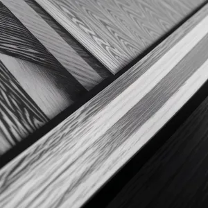 Abstract Window Shade Design: Textured Lines and Patterns