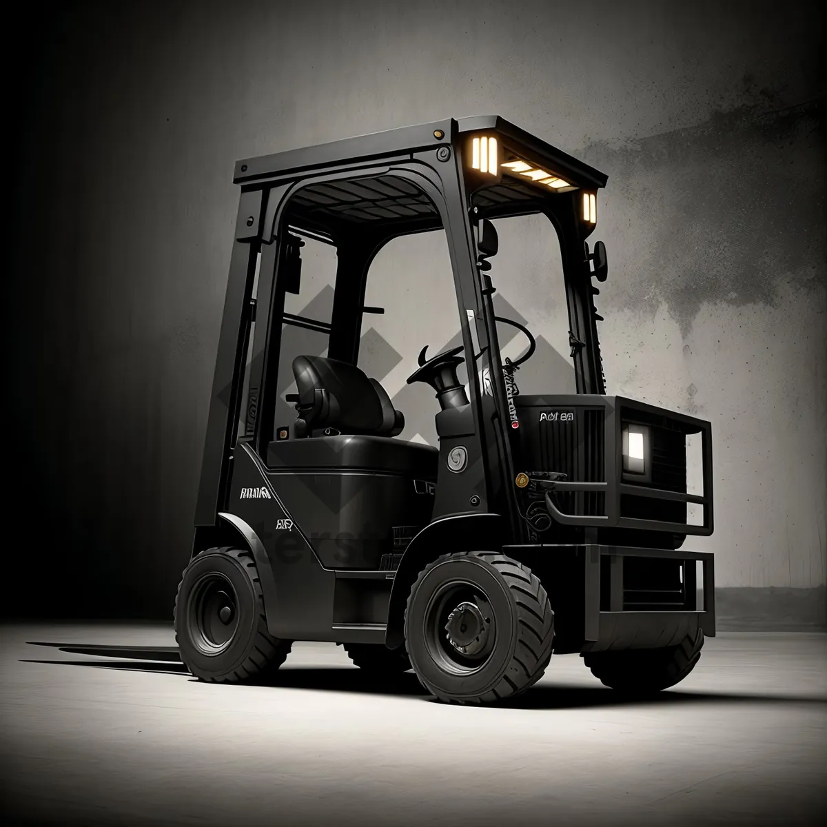 Picture of Heavy-duty Forklift Truck in Industrial Setting