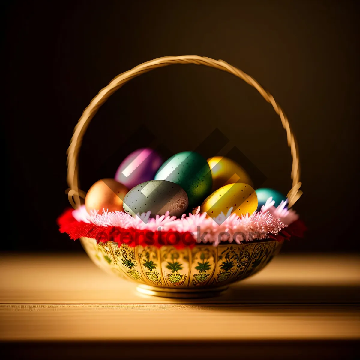 Picture of Fresh and Sweet Grape Egg Basket