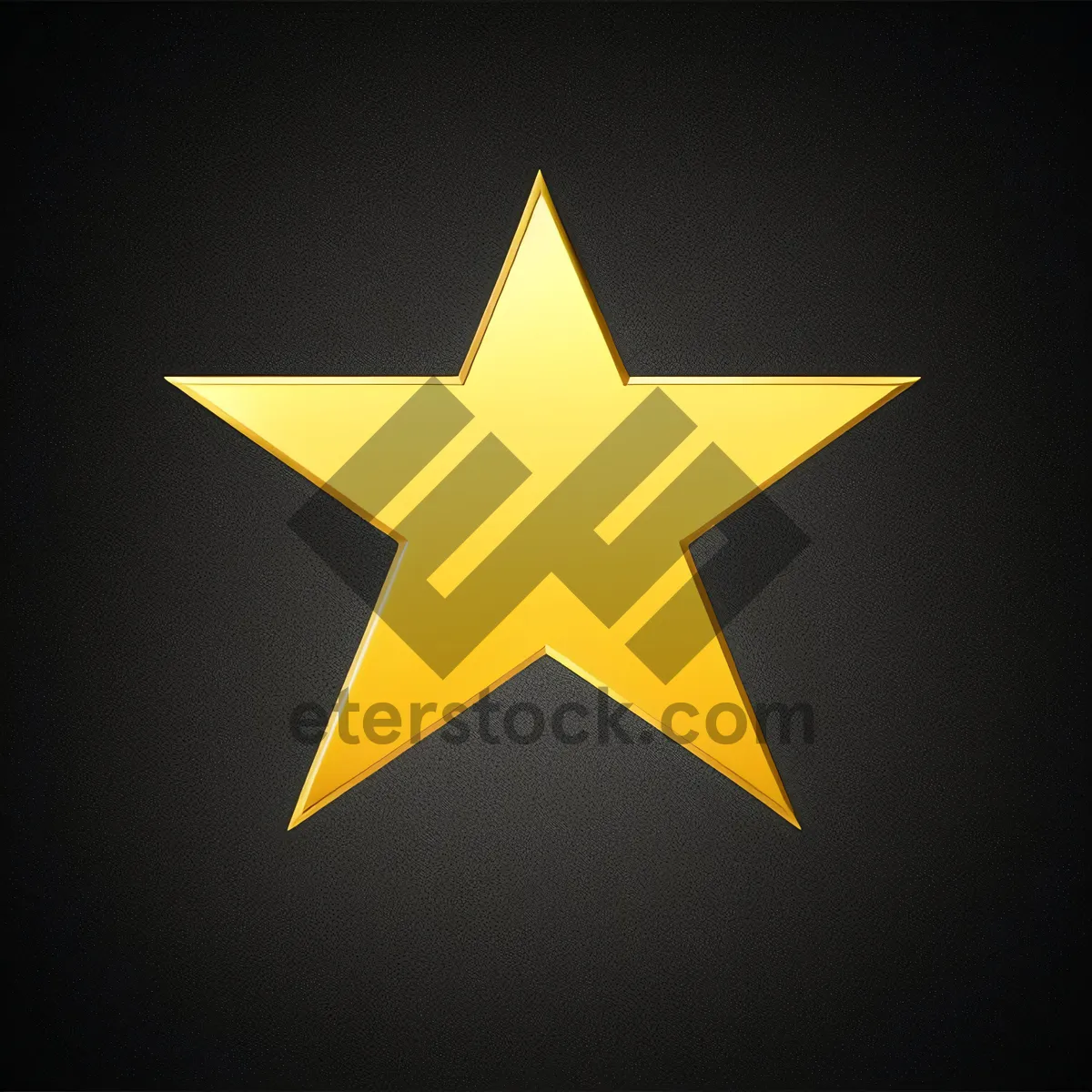 Picture of Shining Stars - Decorative Symbolic Icon Design