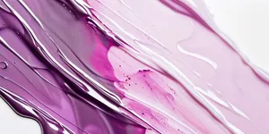 Lilac Flowing Dynamic Abstract Fractal Graphic Wallpaper