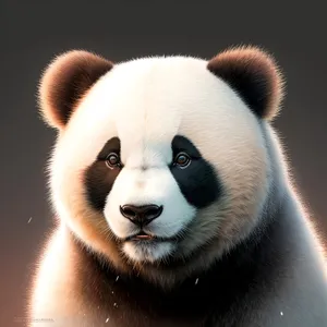 Giant Panda: Adorable Bear with Captivating Eyes!