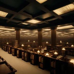 Modern Hallway in a Waterfront Restaurant