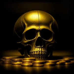 Pirate Skull: Sinister Anatomy of Death